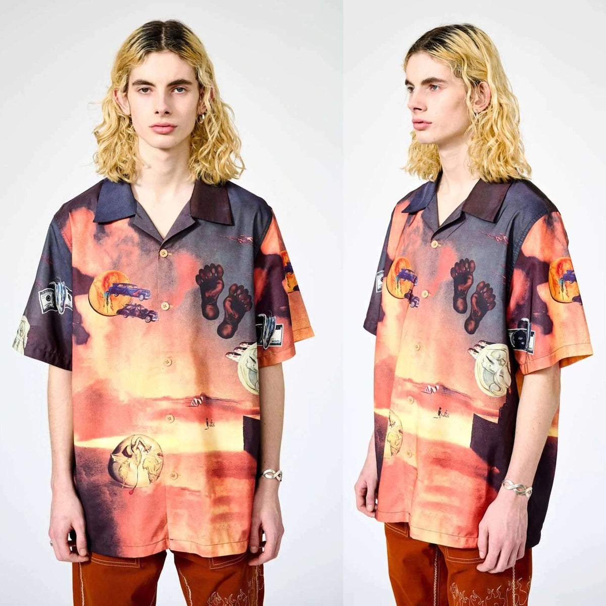 ⭐︎MEER. OPEN COLLAR SHORT SHIRT⭐︎ MEER. OPEN COLLAR SHORT SHIRT