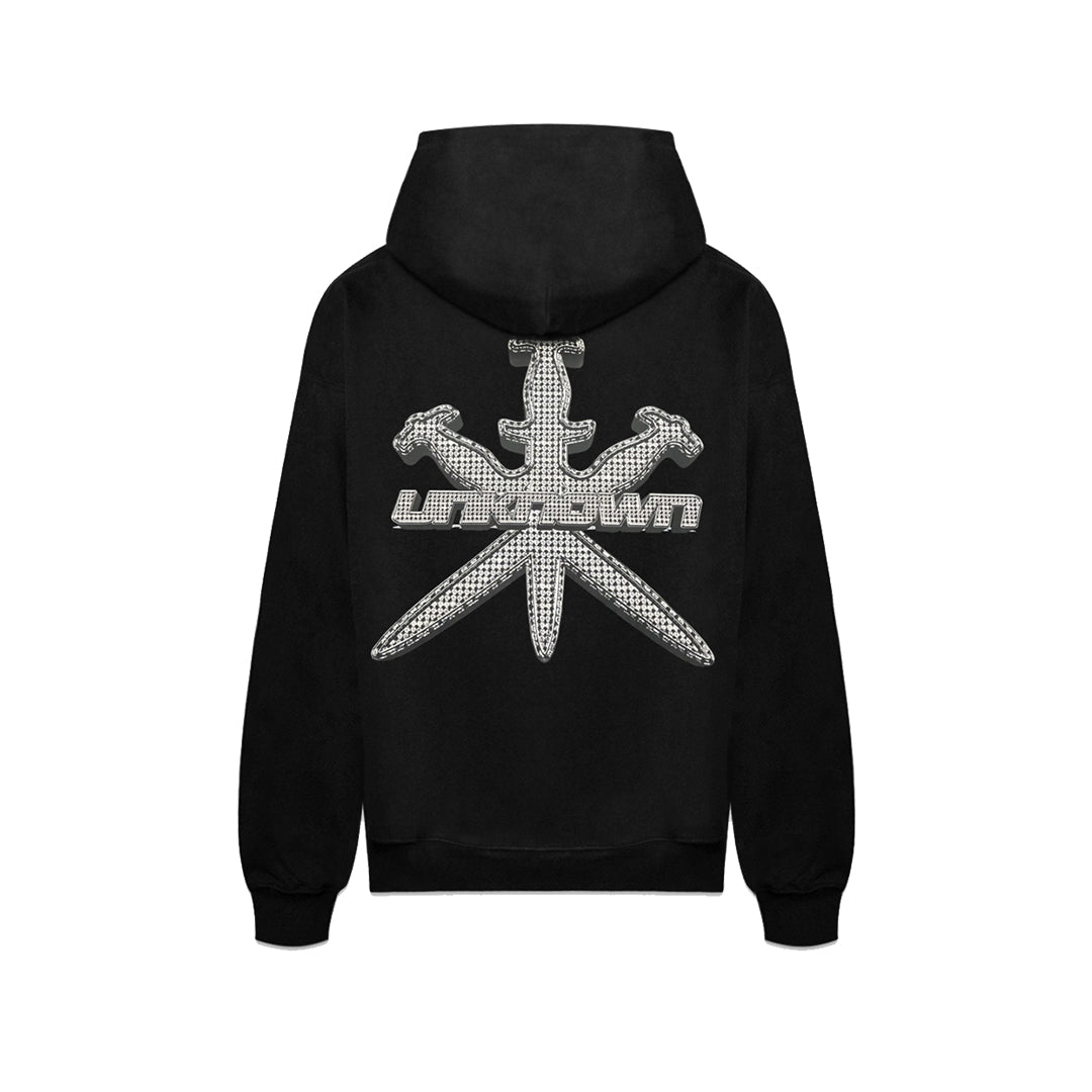 Unknown Cross Logo Pullover SOLILOQUY Buy Women's Punk Streetwear
