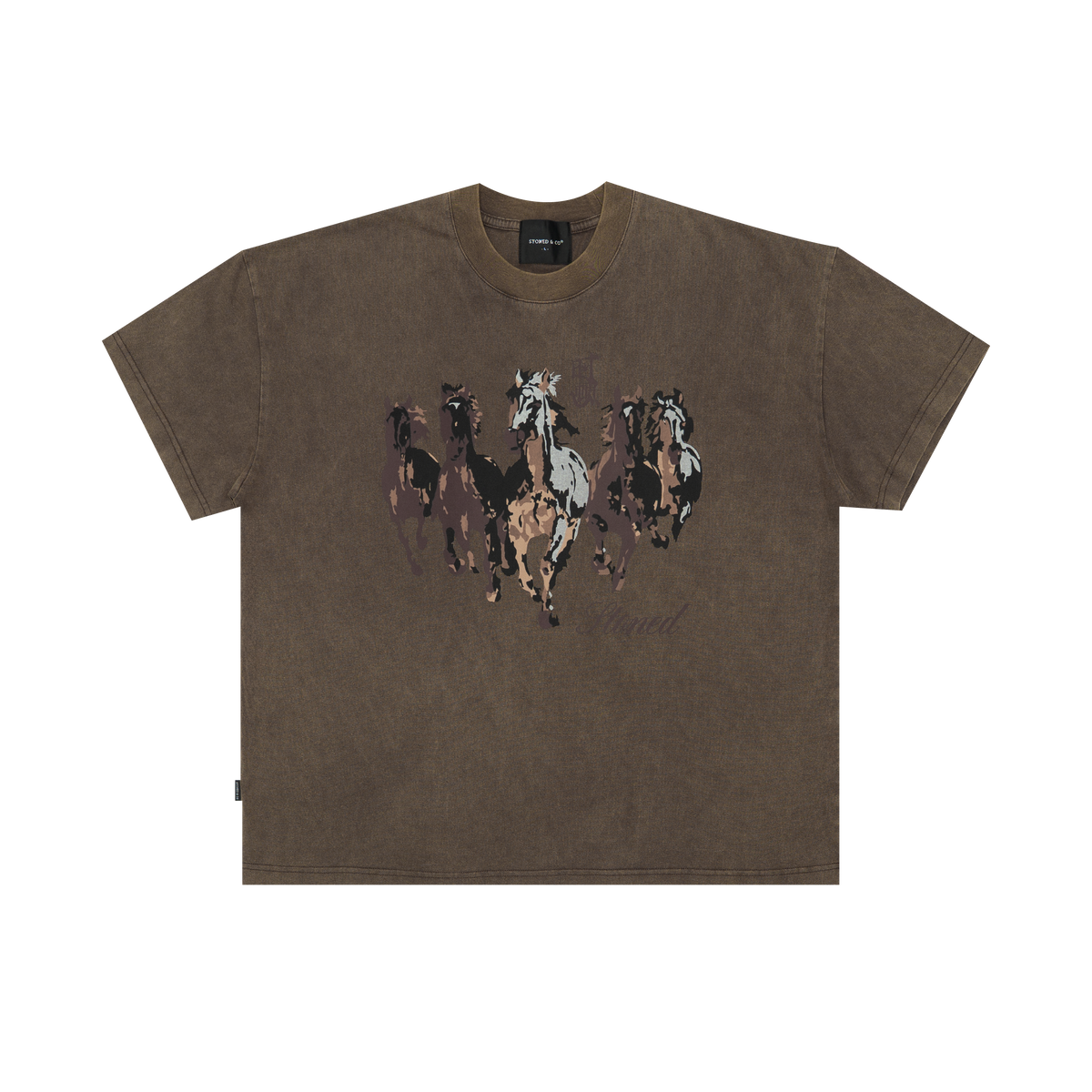 Dark Horse : Gallop Tee Brown – STONED (M) SDN. BHD. 201601004954