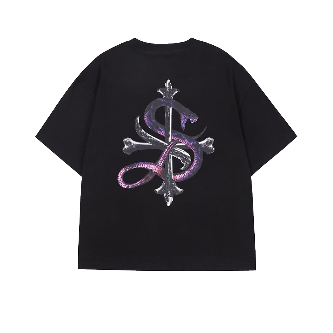 Supplier : Snake Cross Tee Black