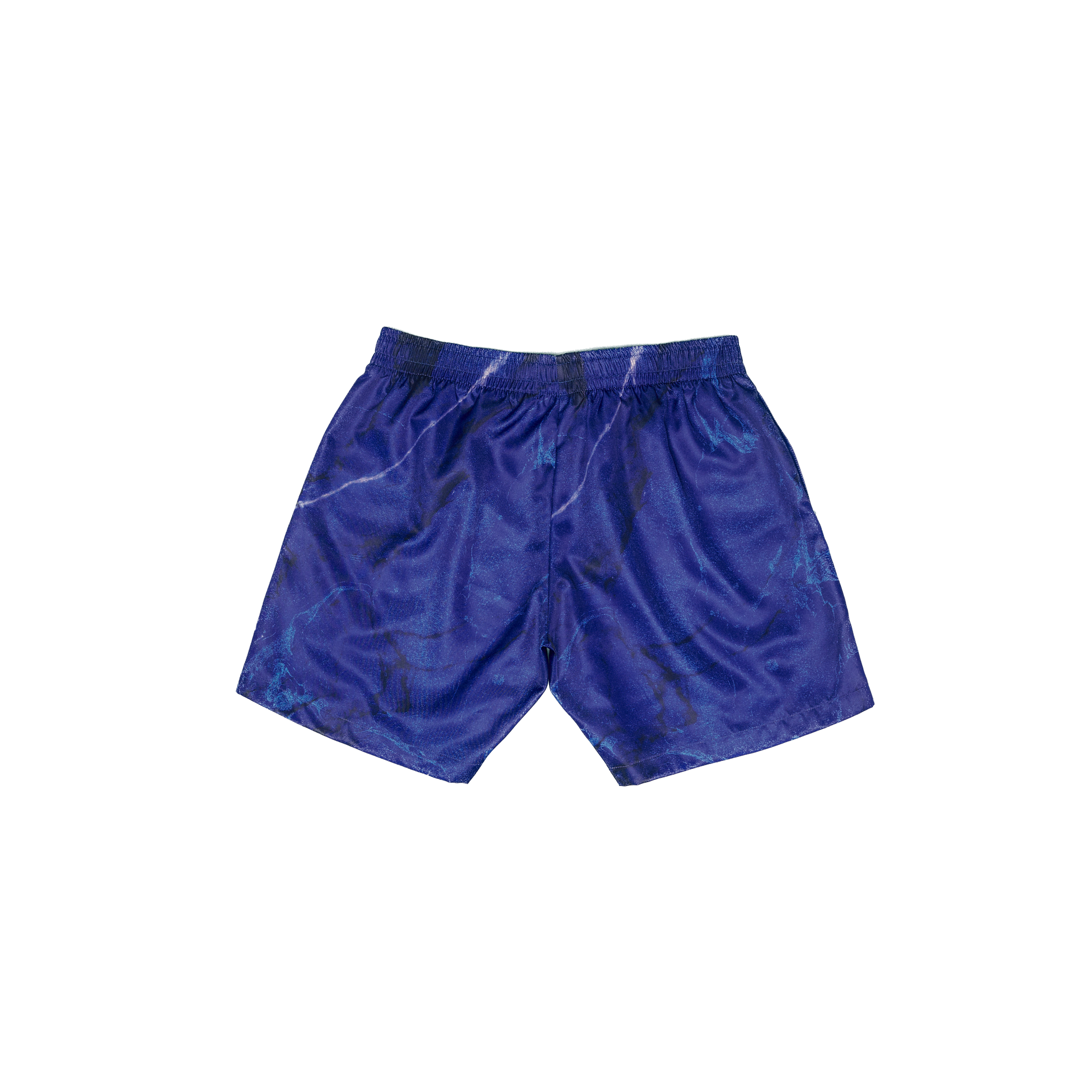 Stoned Blessed : Marble Shorts Blue