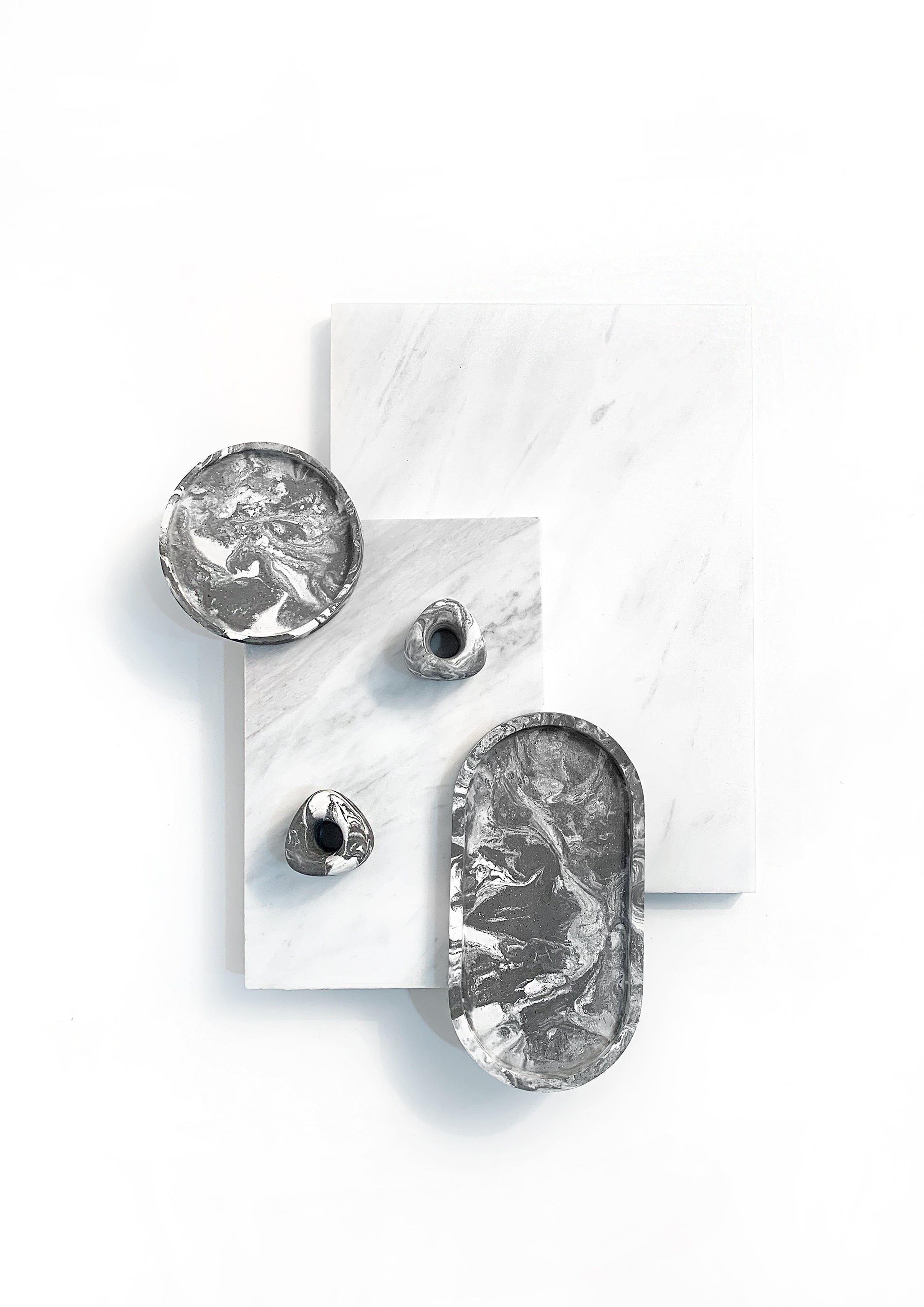 Stoned x Renzo : Biánco Marble Series