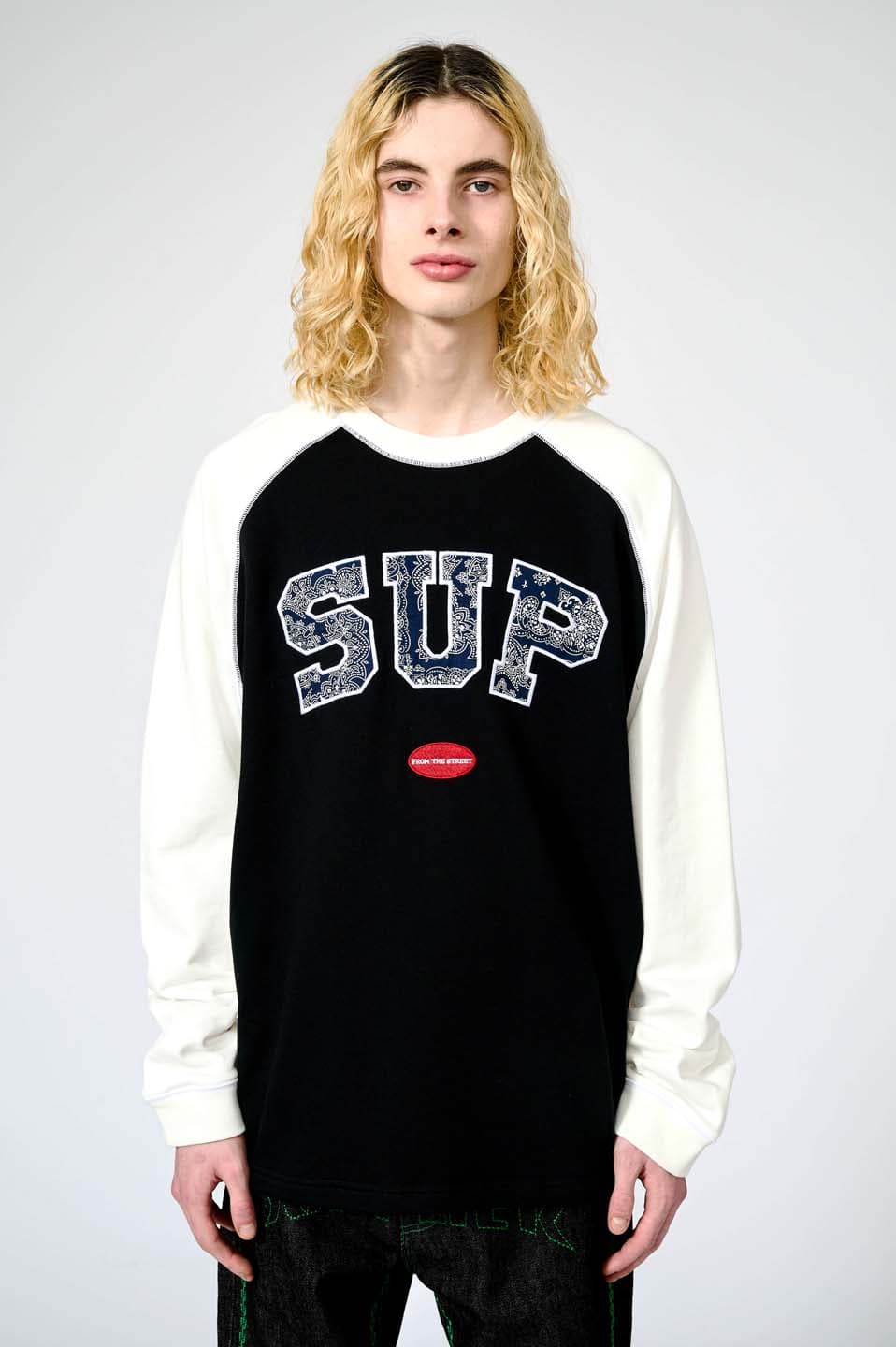 Supplier : Sup Bandana Crew Sweat Black