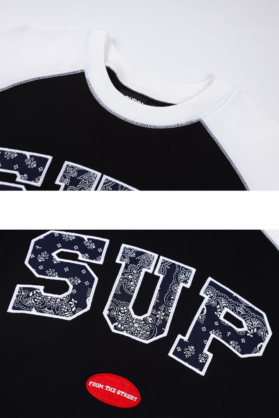 Supplier : Sup Bandana Crew Sweat Black