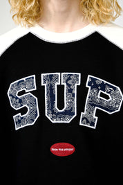 Supplier : Sup Bandana Crew Sweat Black