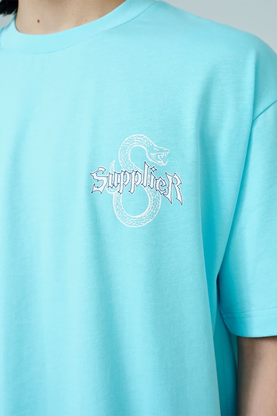 Supplier : Snake Logo Tee Blue