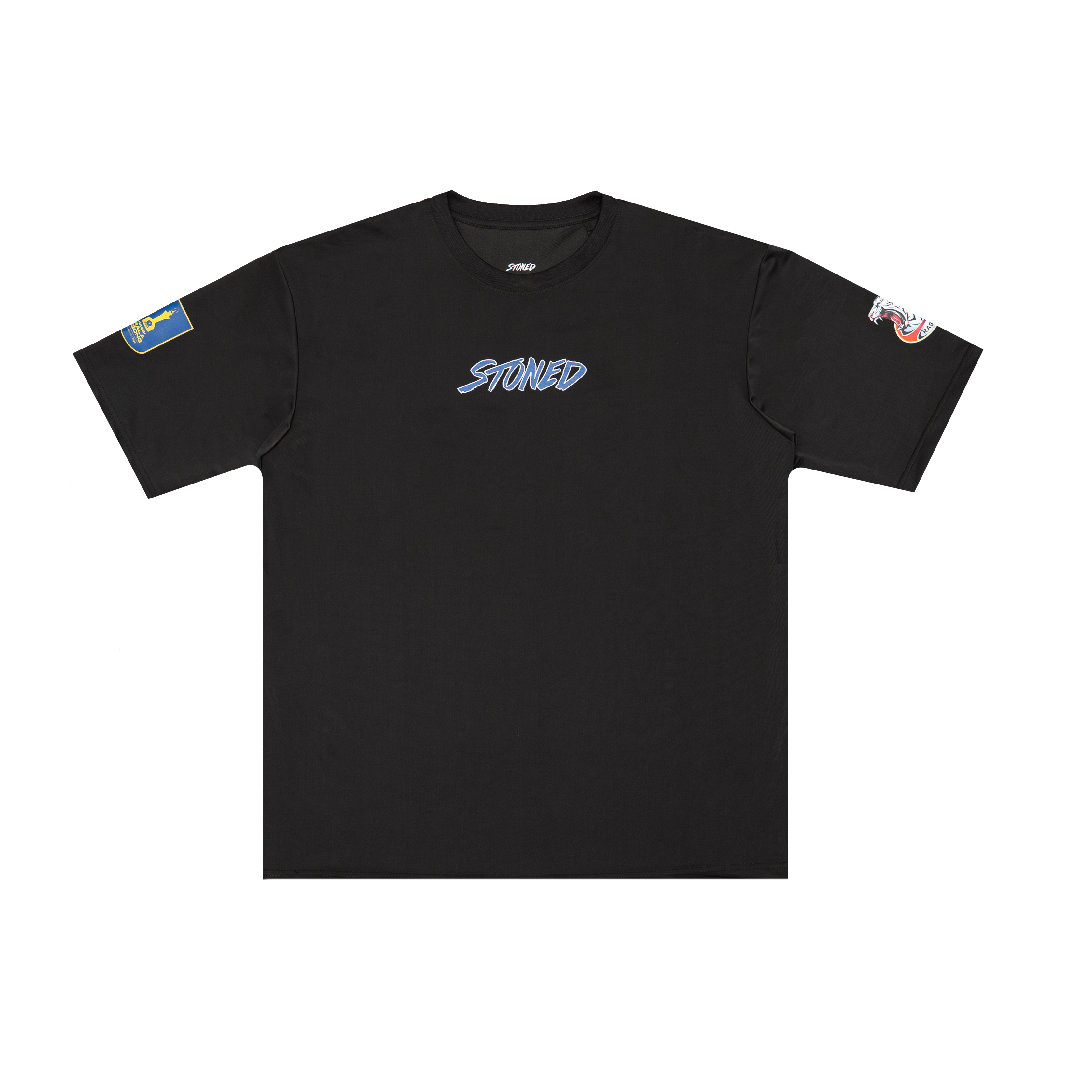STONED x PDRM RUGBY : Genetic Traning Jersey Black