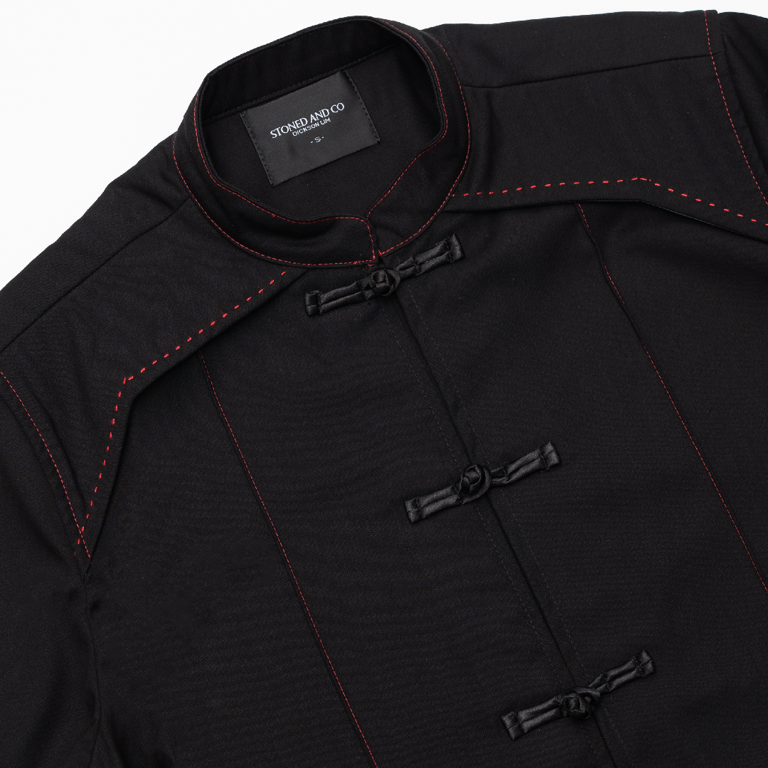 Stoned x Dickson Lim : Tang Suit Black