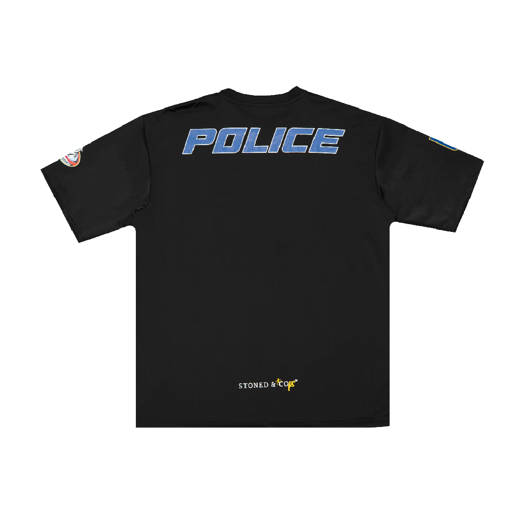 STONED x PDRM RUGBY : Genetic Traning Jersey Black