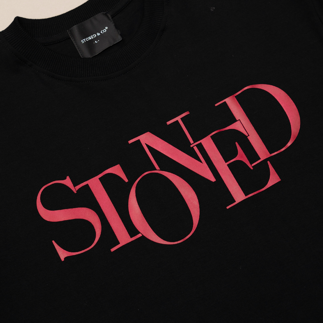 Stoned : Finished Logo Tee Black