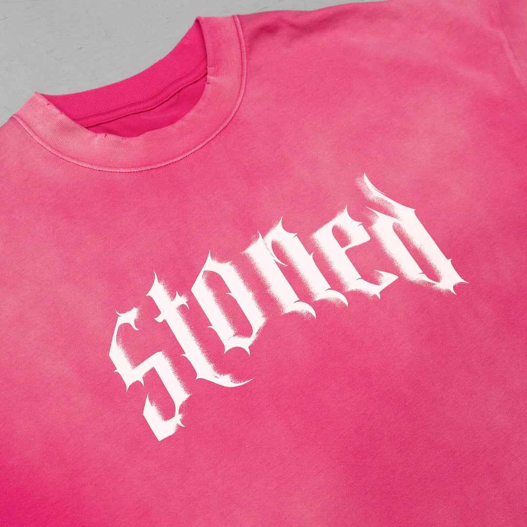 Euphoria : Washed Tee Pink