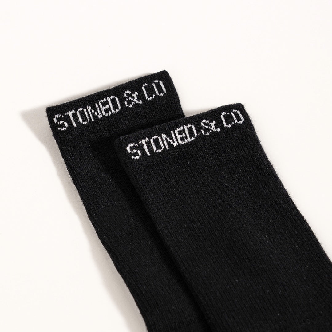 Stoned : Signature Socks Black