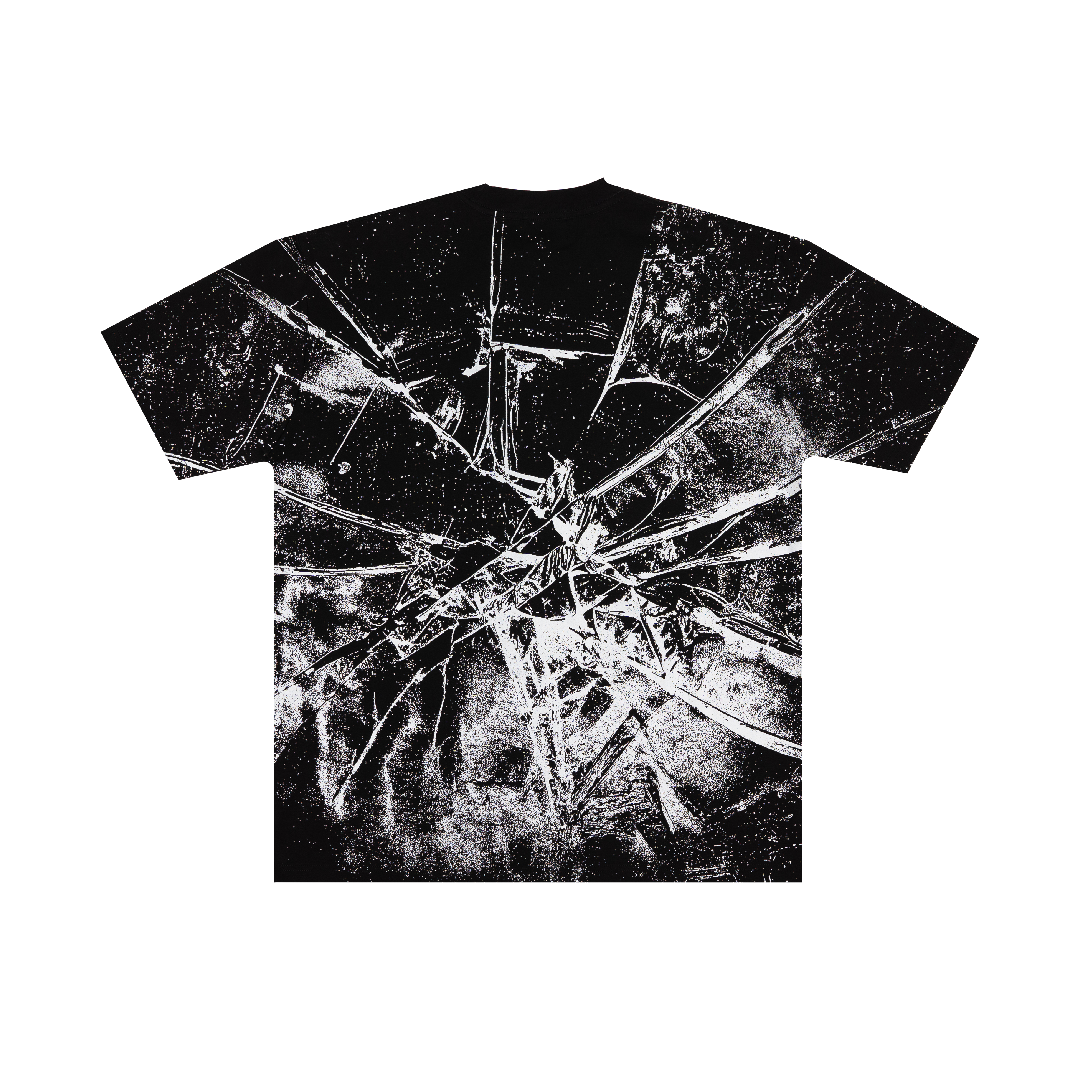 Blessed25 : Shattered Tee Black