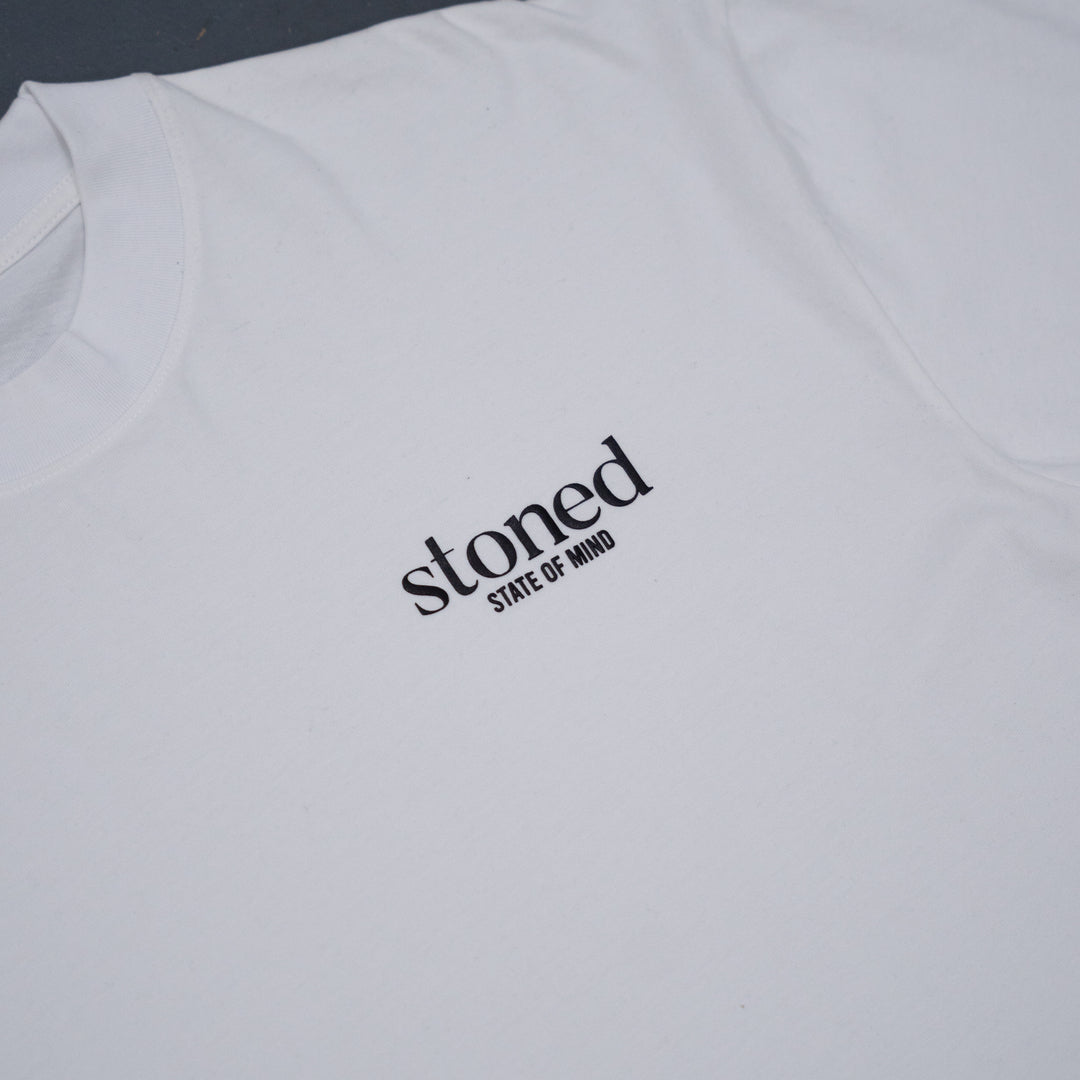 Stoned Originals : Basic Logo Tee White