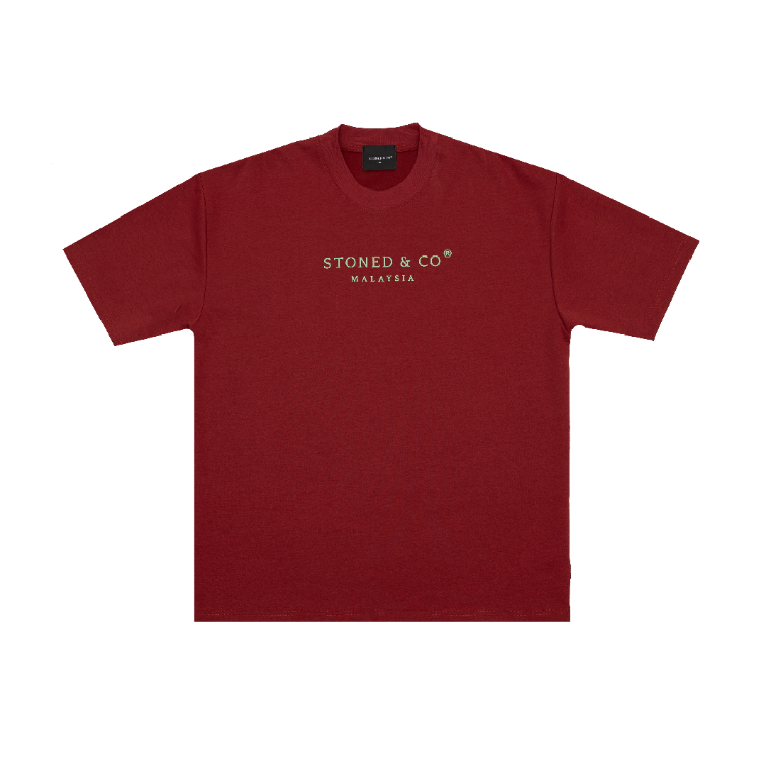 Golden Jade : Jade Signature Tee Red