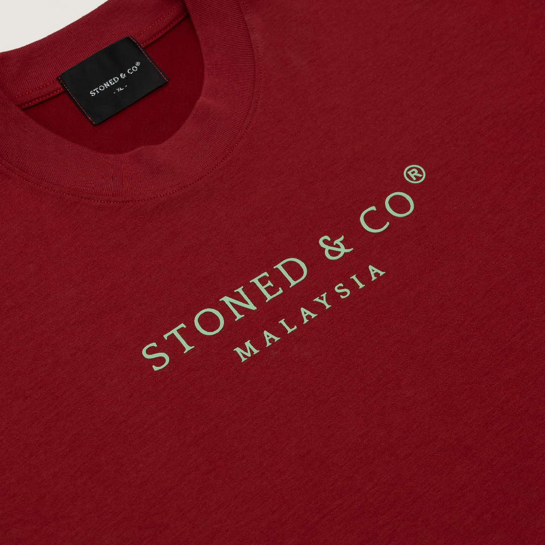 Golden Jade : Jade Signature Tee Red