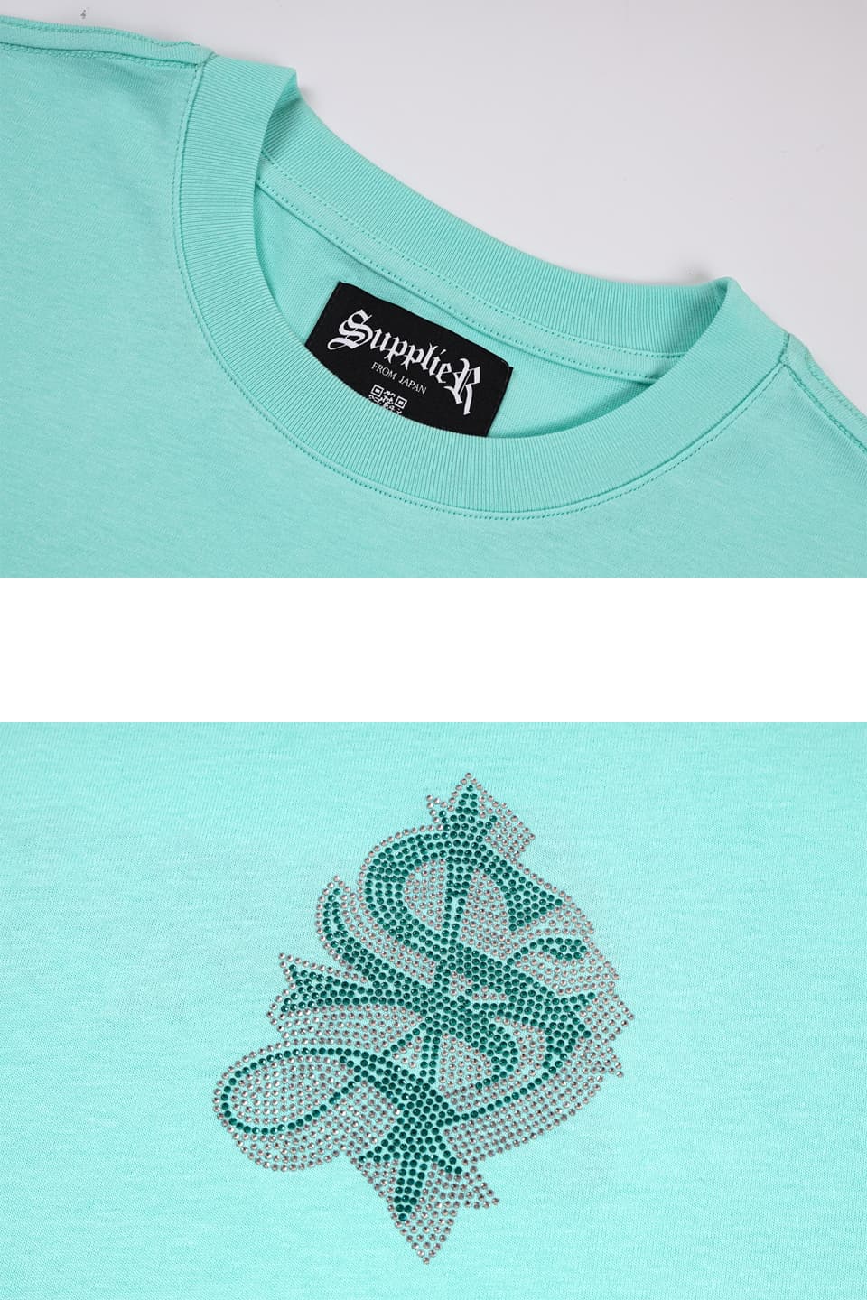Supplier : Rhinestone Cross Tee 2.0 Blue
