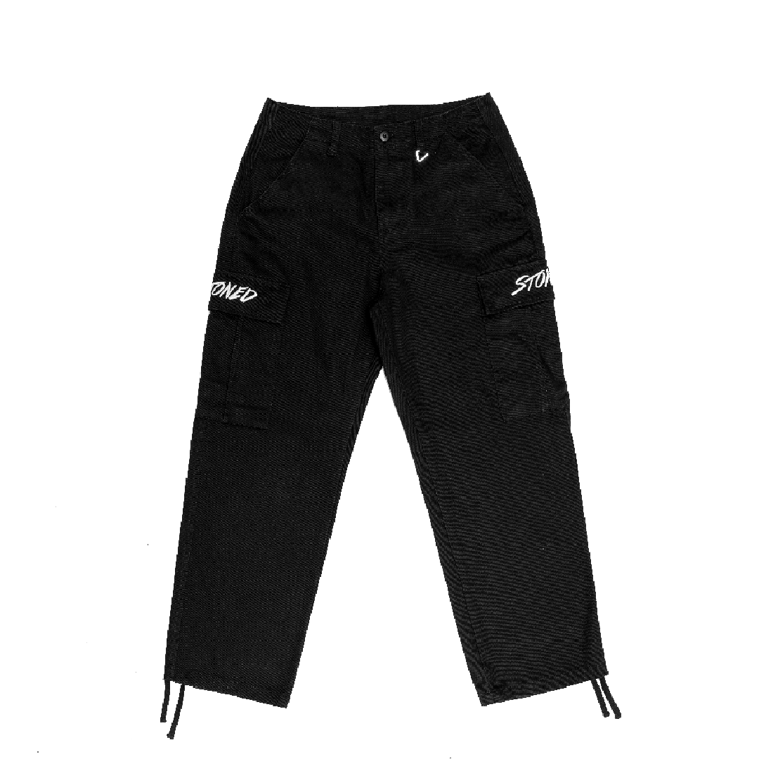 Blessed25 : Cargo Pants Black