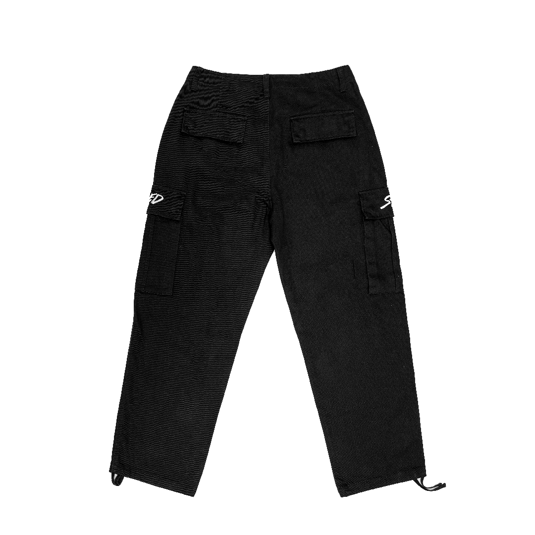 Blessed25 : Cargo Pants Black