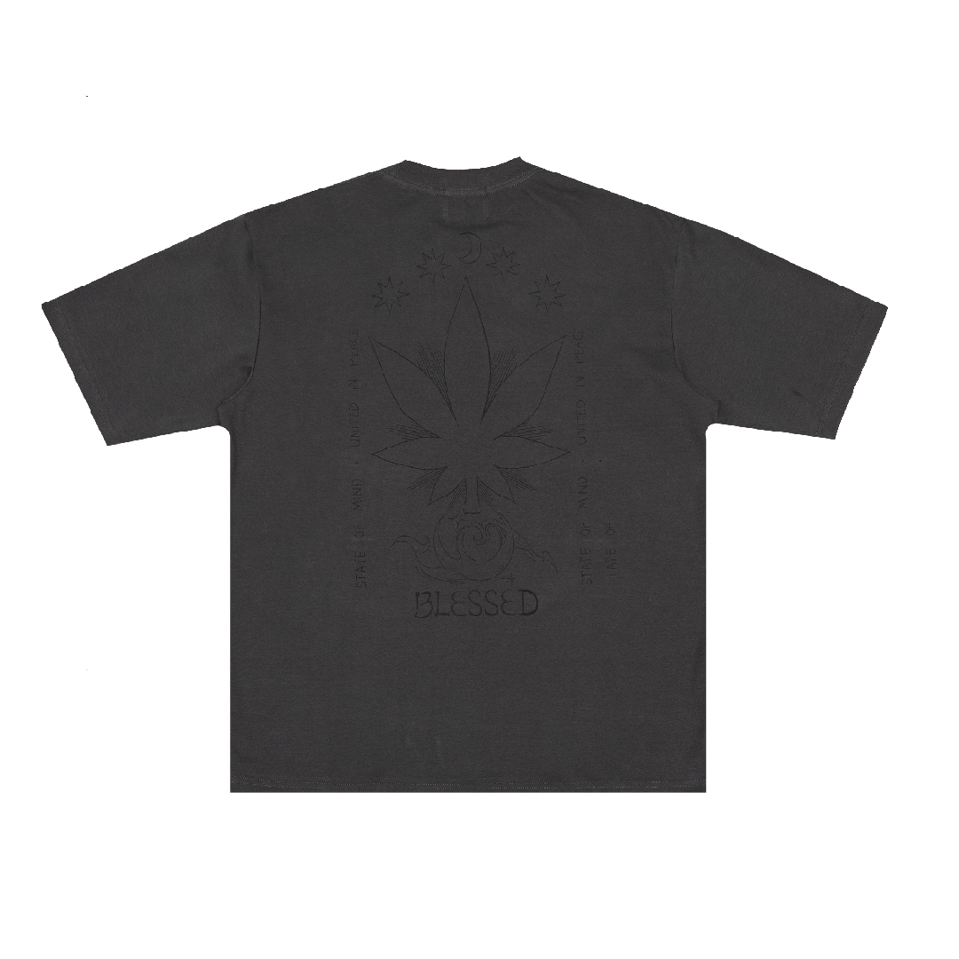 Blessed25 : Signature Moonlight Tee Grey