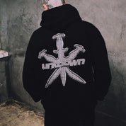 Unknown : Iced Out Style Dagger Hoodie
