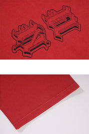 Unknown : Cracked Cross Dagger Tee Orange