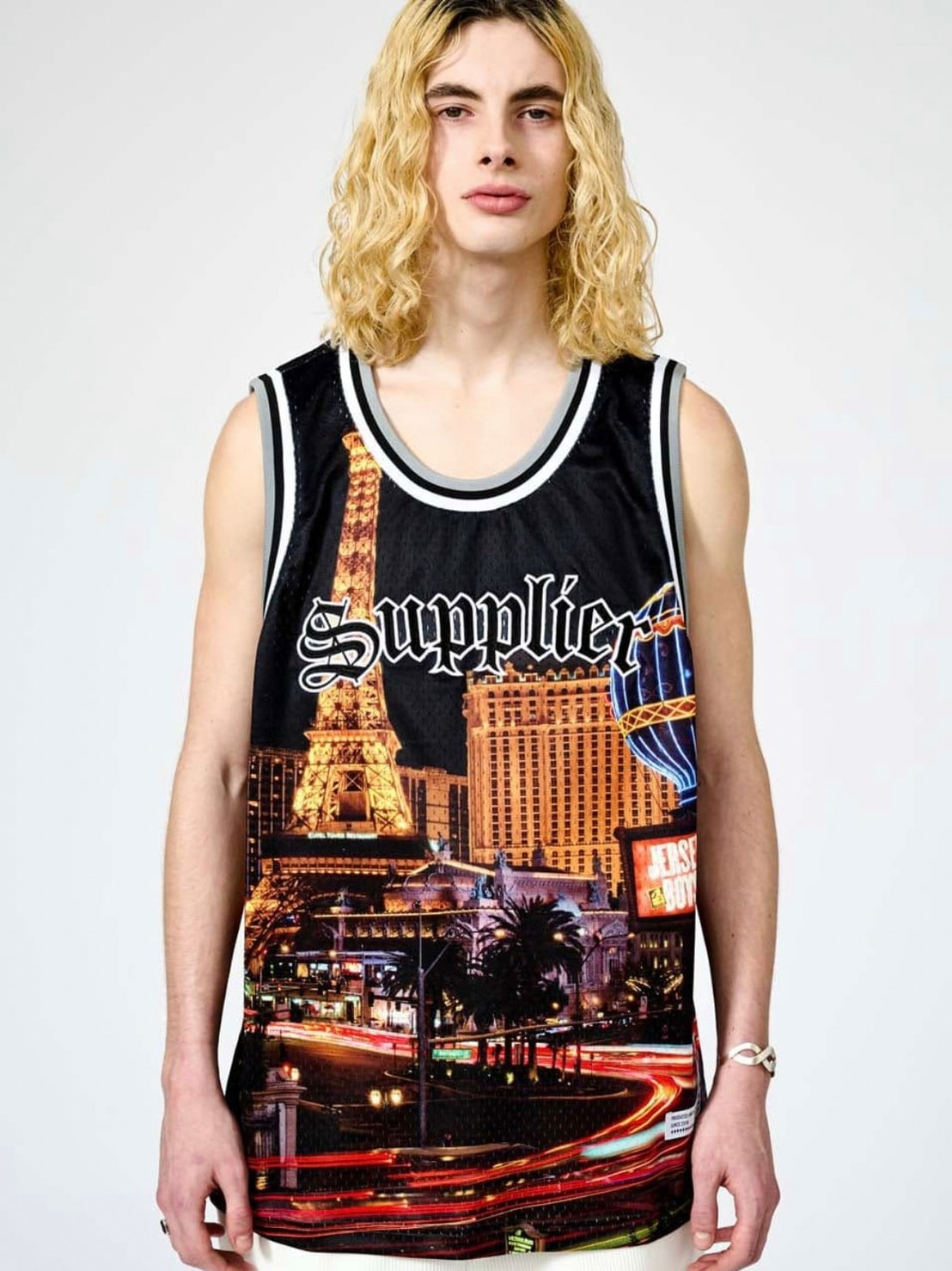 Supplier : Mesh Tank Top Black