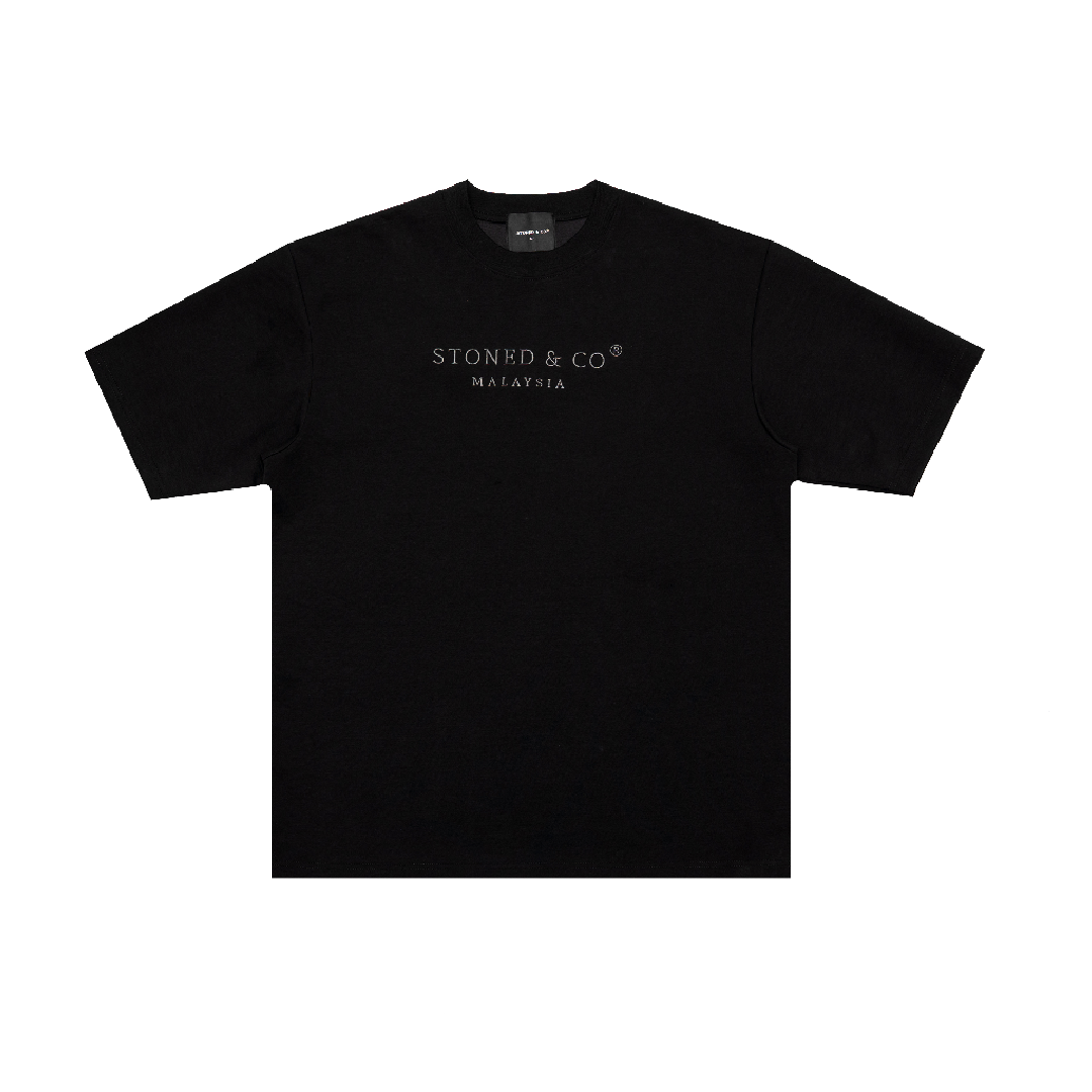 Milestoned : Signature Tee Black
