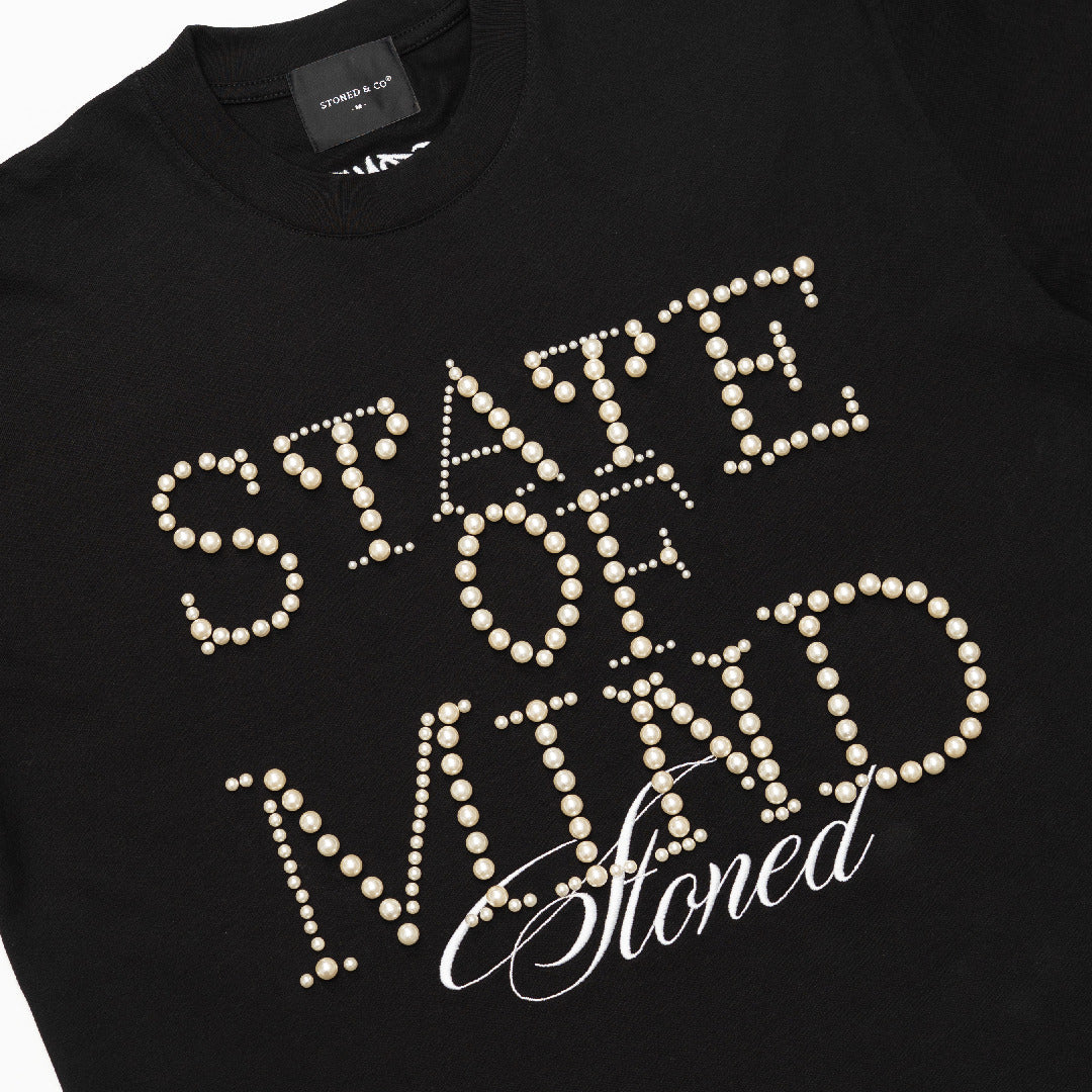 Blessed26 : State Of Mind Tee Black