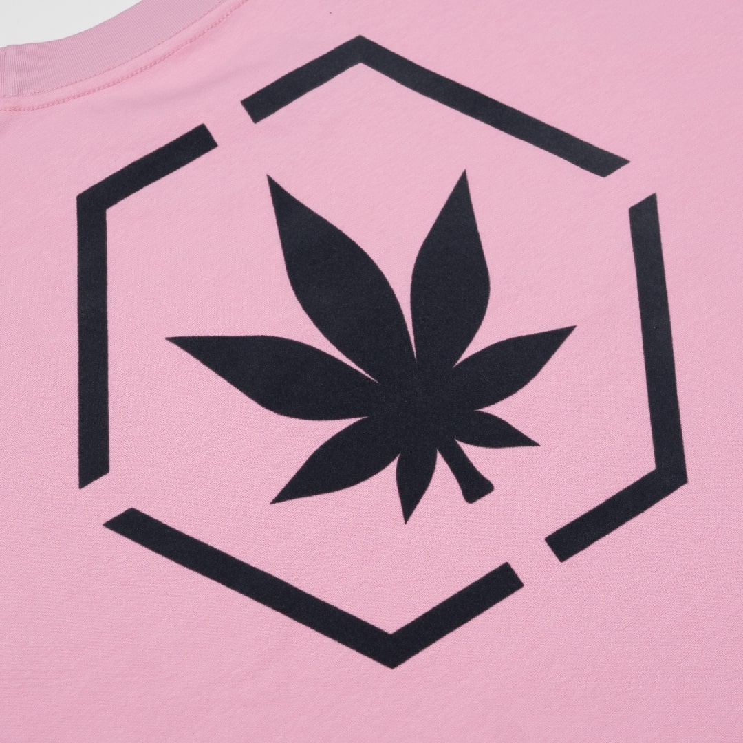 Colours : Genetic Hexagon Tee Pink