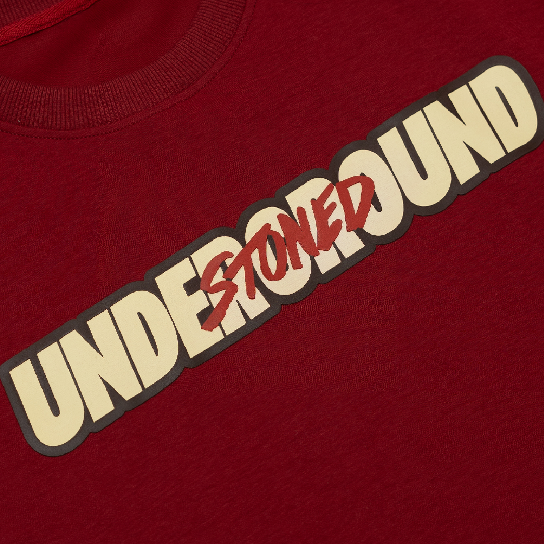 Stoned X UNDG : Basic Logo Tee Red