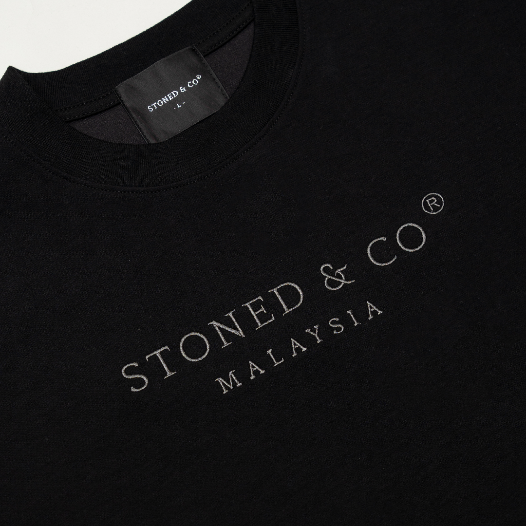 Milestoned : Signature Tee Black