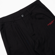 Stoned x Dickson Lim : Wide-Leg Trousers Black