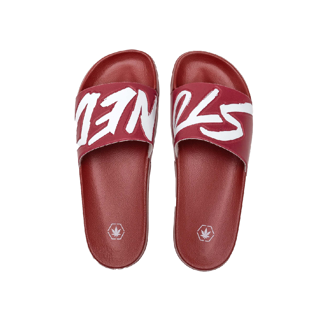 Stoned : Sandals Red White