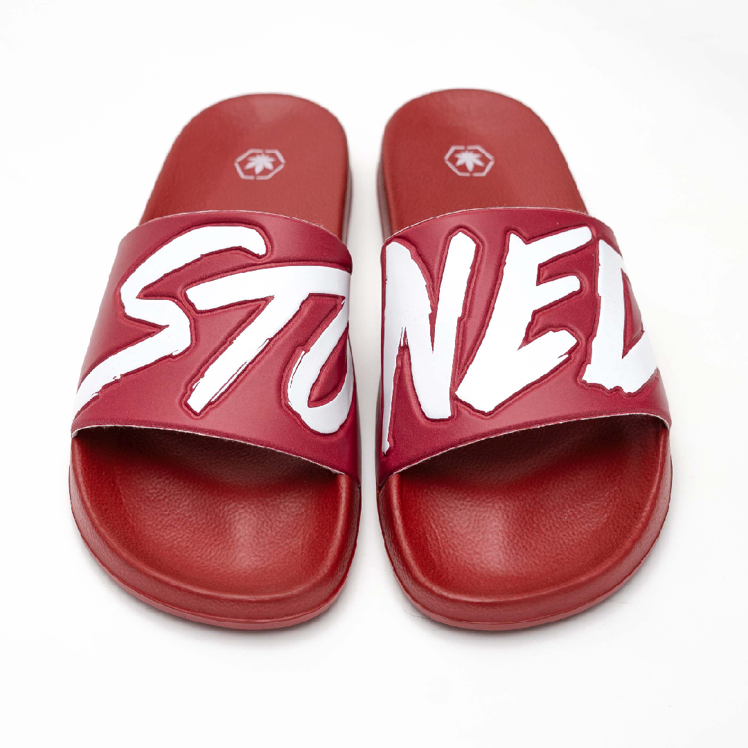 Stoned : Sandals Red White