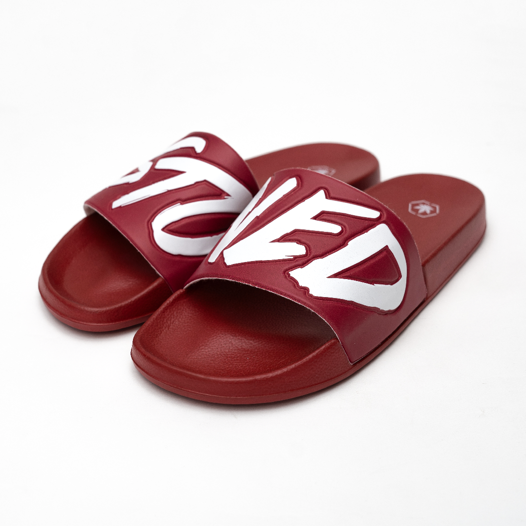 Stoned : Sandals Red White