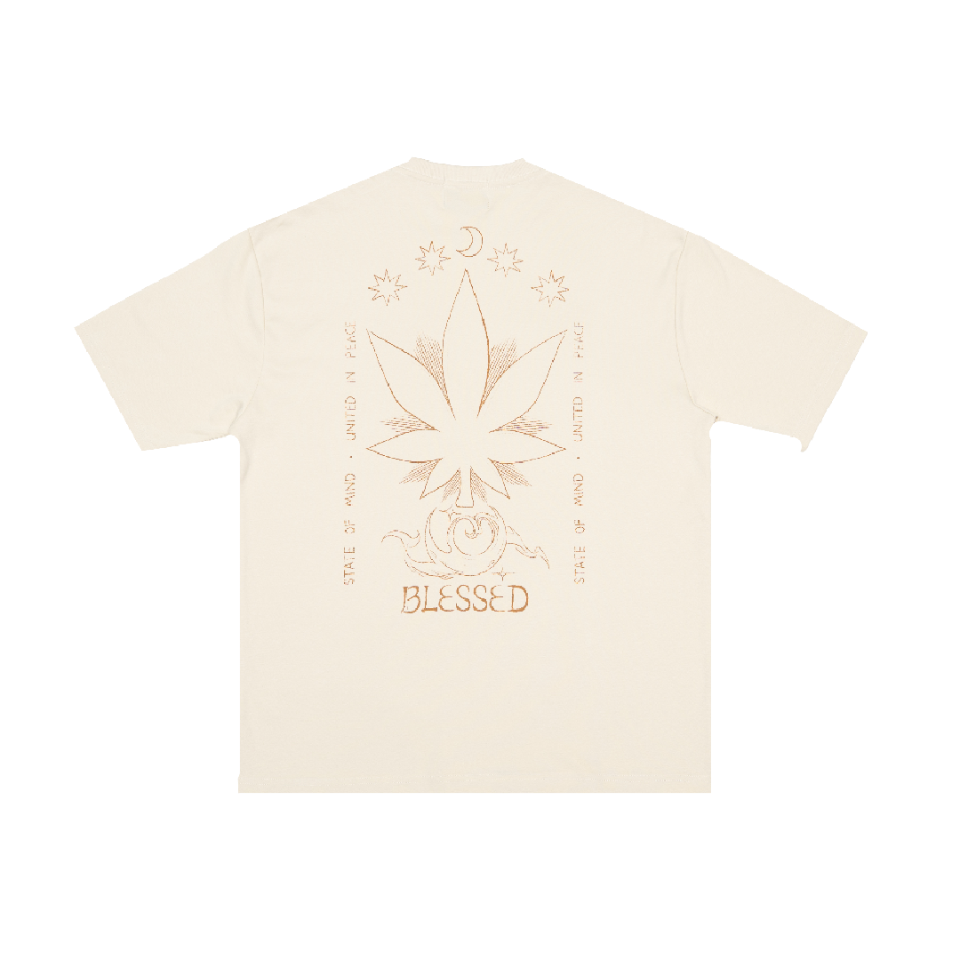 Blessed25 : Signature Moonlight Tee Beige