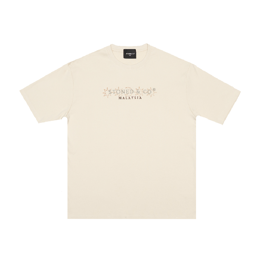 Blessed25 : Signature Moonlight Tee Beige