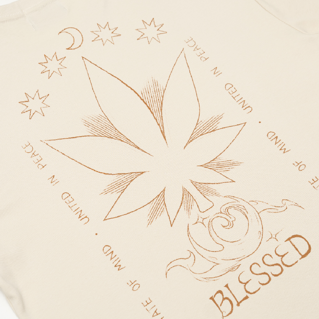 Blessed25 : Signature Moonlight Tee Beige