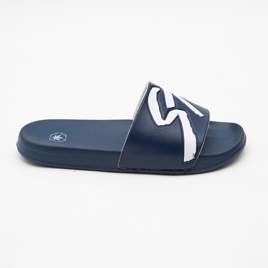 Stoned : Logo Sandals Navy