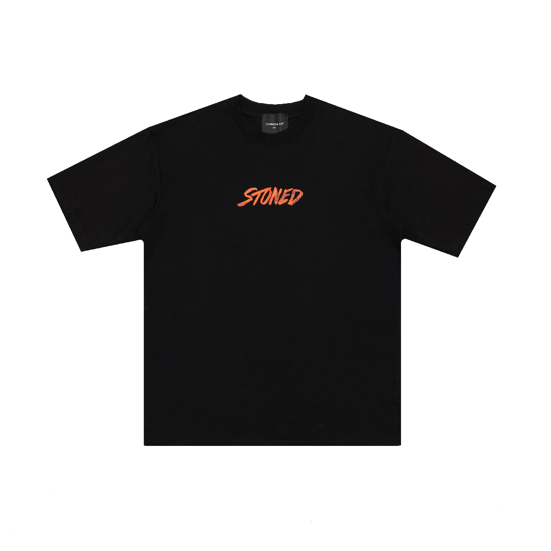 Milestoned : Twlve Maple Tee Black