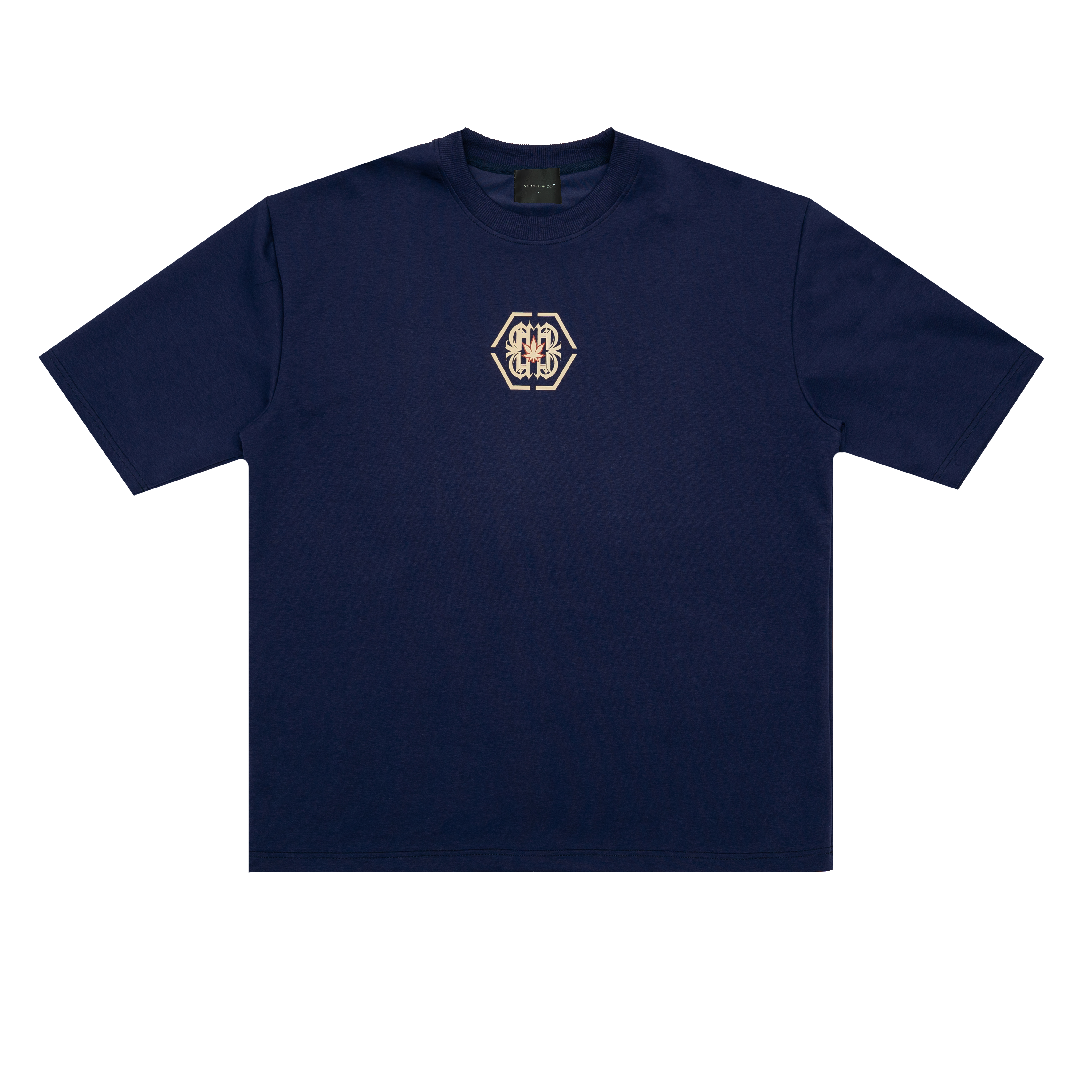 Stoned X UNDG : Nexus Logo Tee Navy