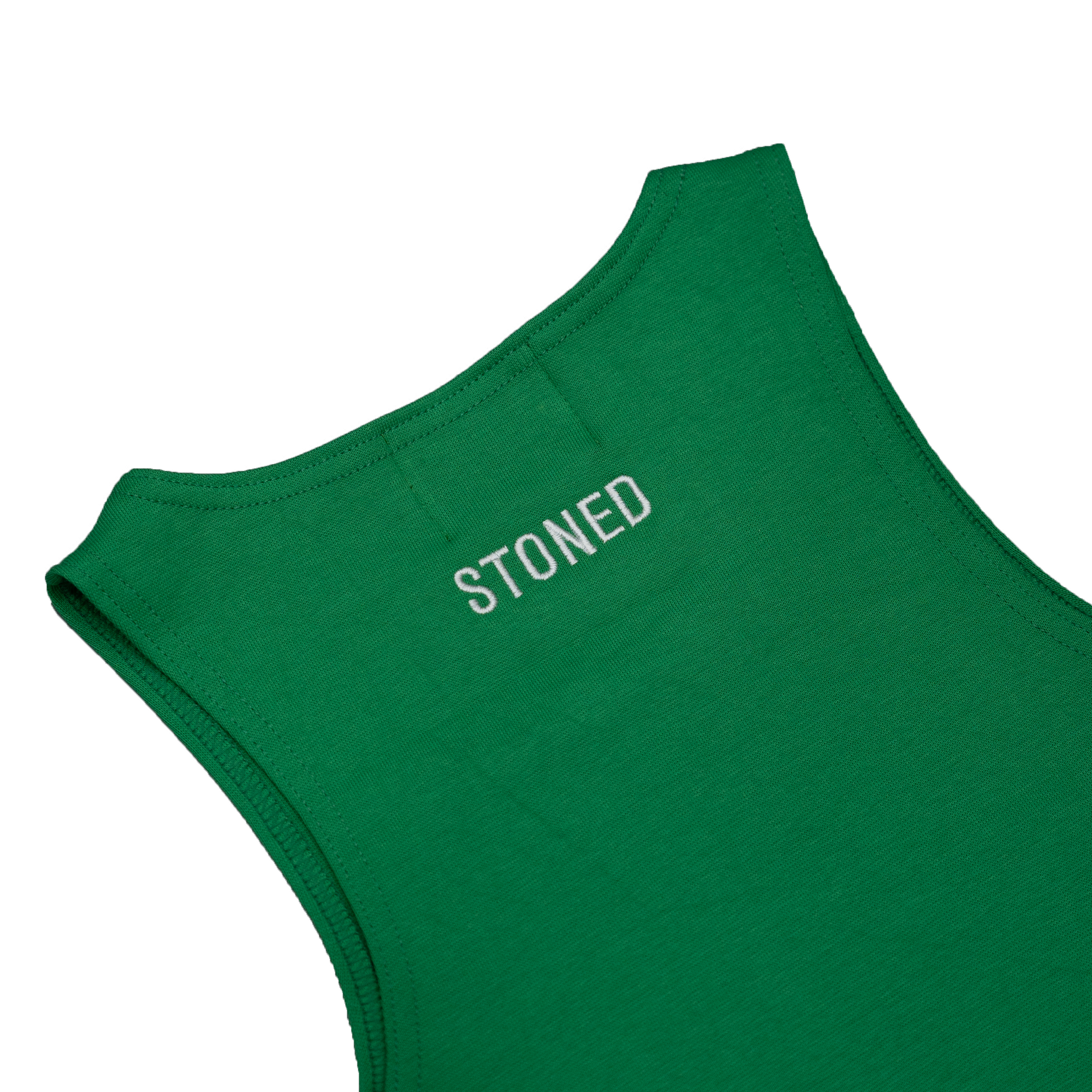 Stoned : Green Tank Top