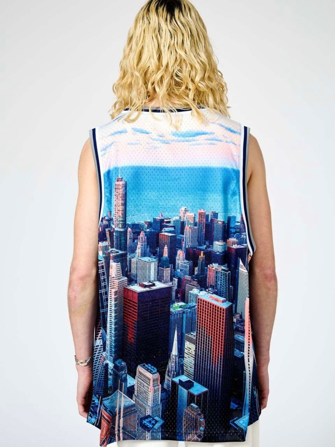 Supplier : Mesh Tank Top Blue