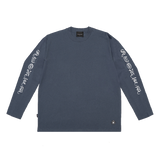 WBB25 : Letter L/S Tee Navy