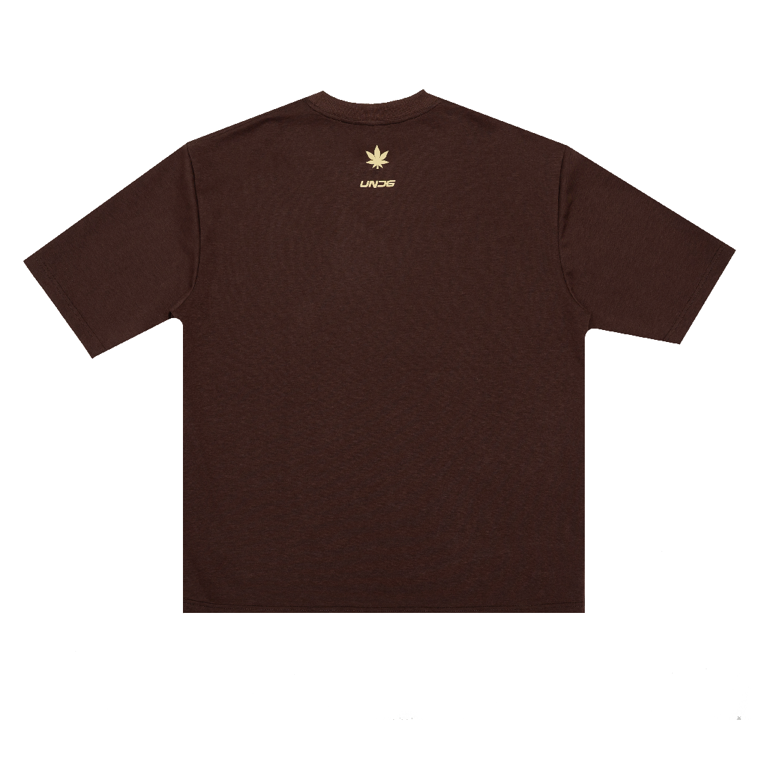 Stoned X UNDG : Basic Logo Tee Brown