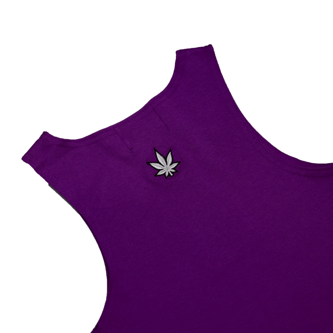 Stoned : Purple Tank Top