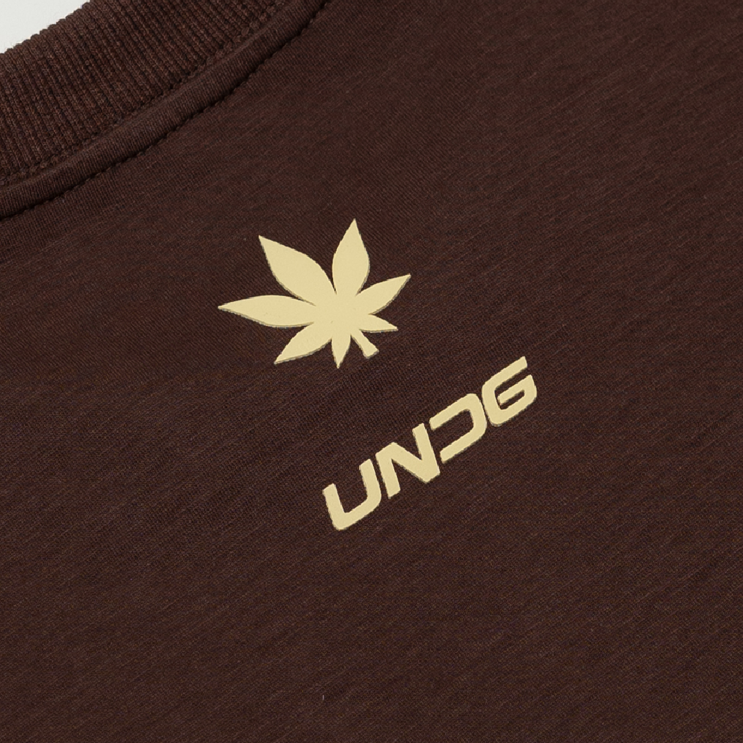 Stoned X UNDG : Basic Logo Tee Brown