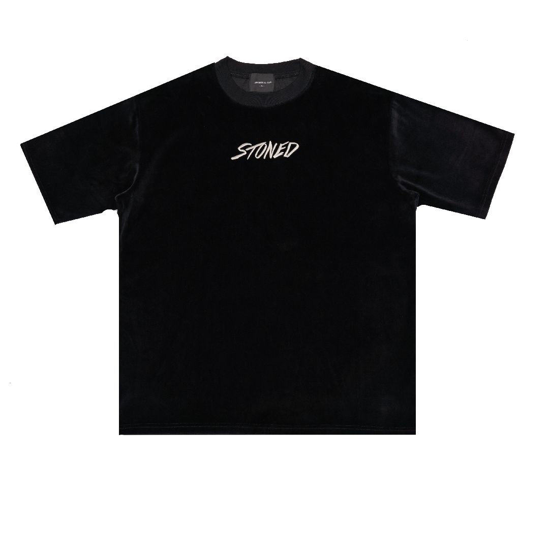 Void : Genetic Velvet Tee Black