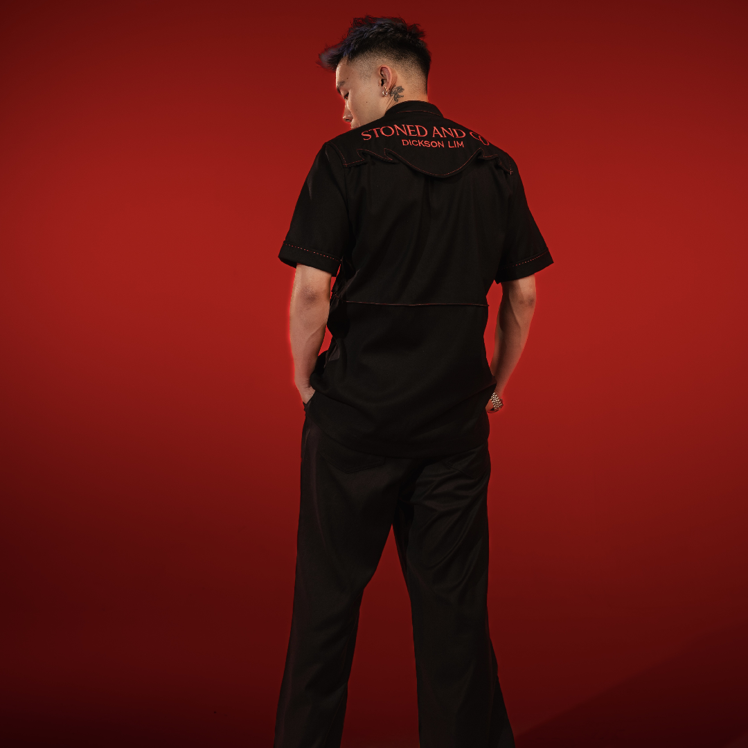 Stoned x Dickson Lim : Tang Suit Black